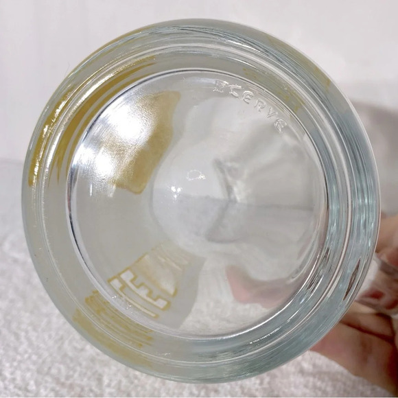 Vintage Cerve Italian Frosted Glass Lemon Lemonade Pitcher - Picture 7 of 11